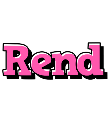 Rend girlish logo