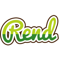 Rend golfing logo