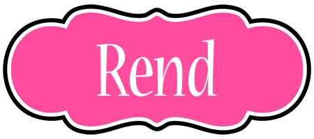 Rend invitation logo