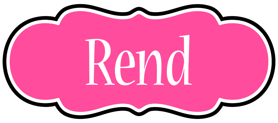 Rend invitation logo