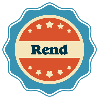 Rend labels logo