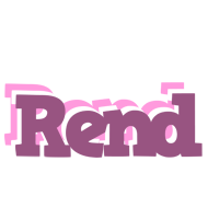 Rend relaxing logo