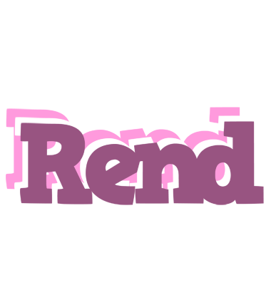 Rend relaxing logo