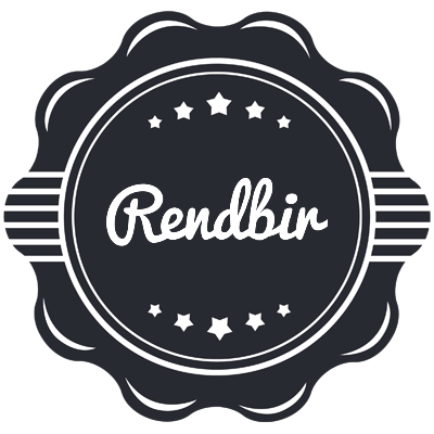 Rendbir badge logo