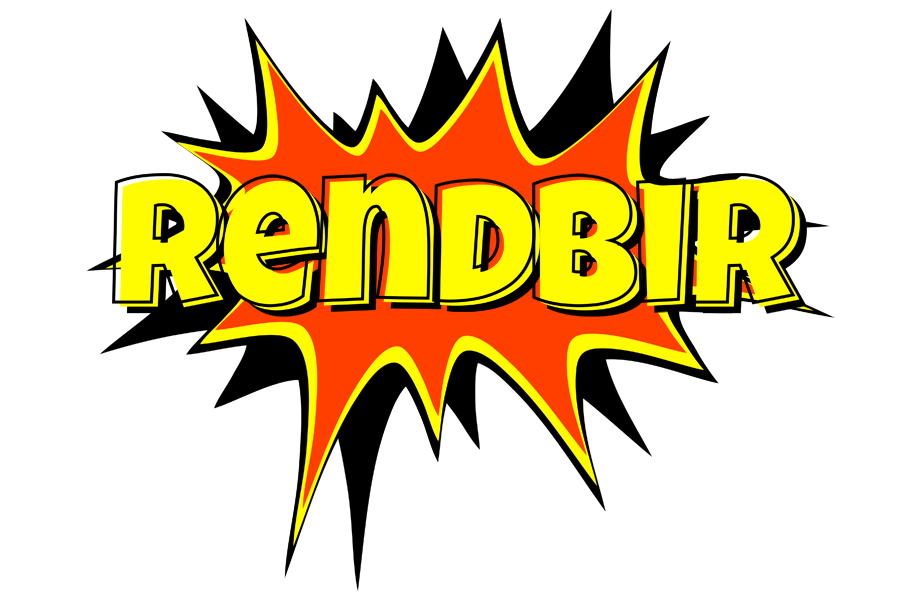Rendbir bazinga logo