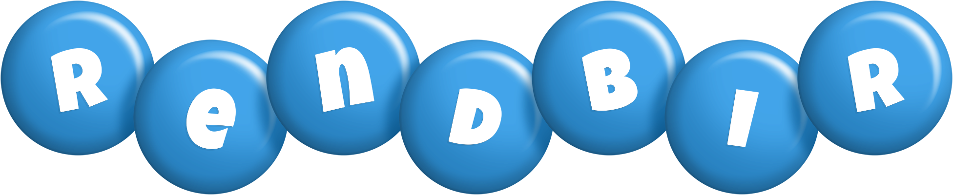 Rendbir candy-blue logo