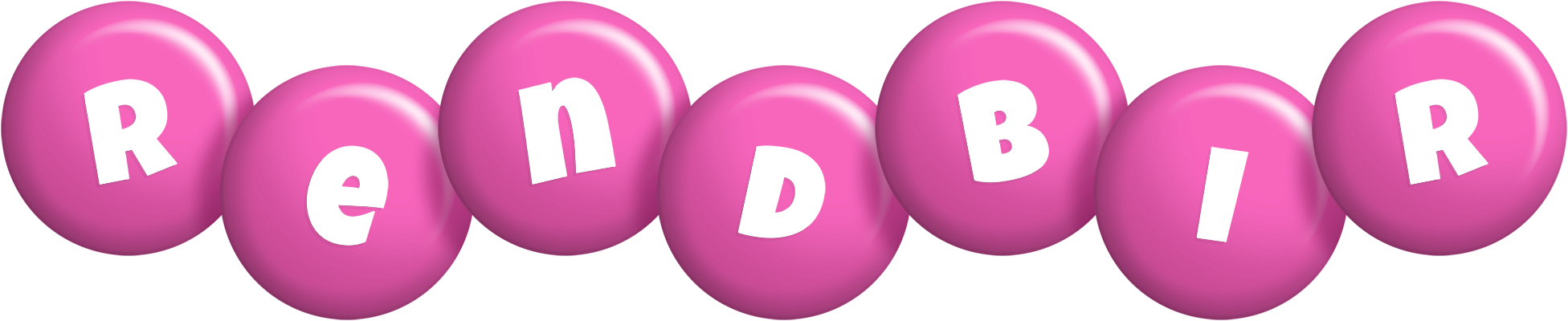 Rendbir candy-pink logo