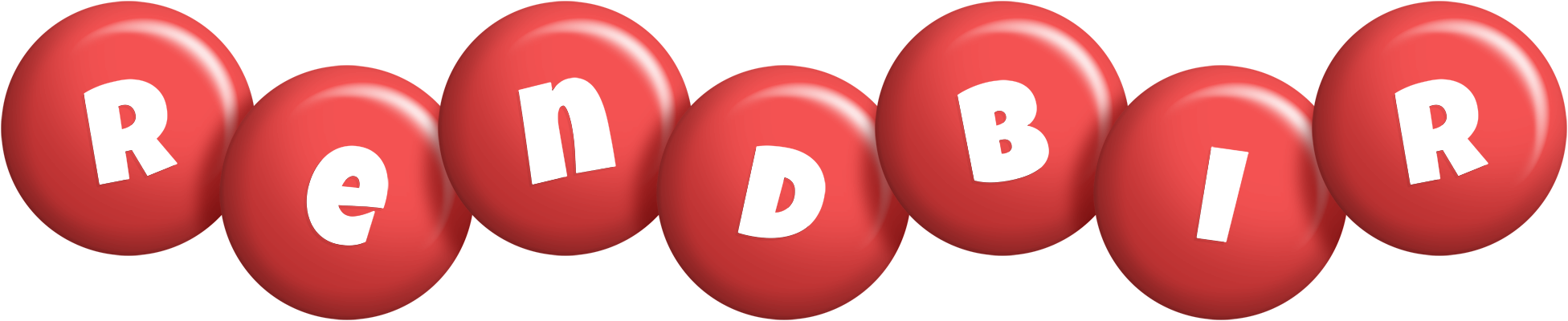 Rendbir candy-red logo