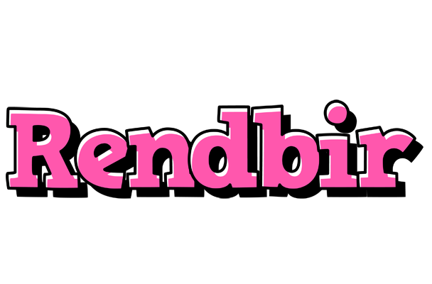 Rendbir girlish logo