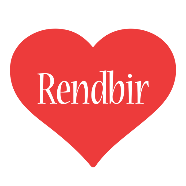 Rendbir love logo