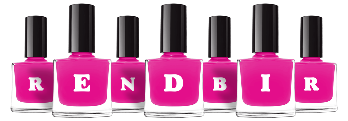 Rendbir nails logo
