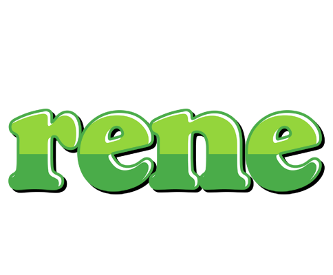 Rene apple logo