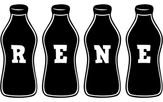 Rene bottle logo