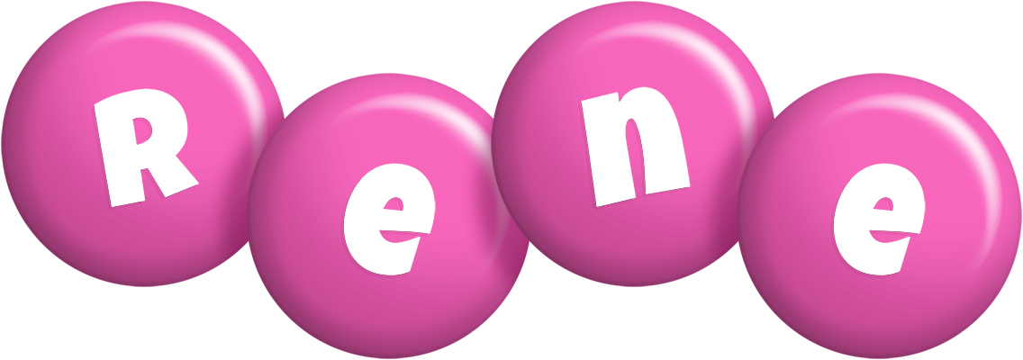 Rene candy-pink logo