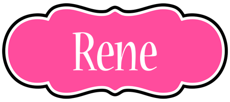 Rene invitation logo