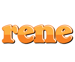 Rene orange logo