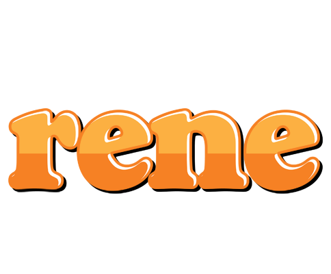 Rene orange logo