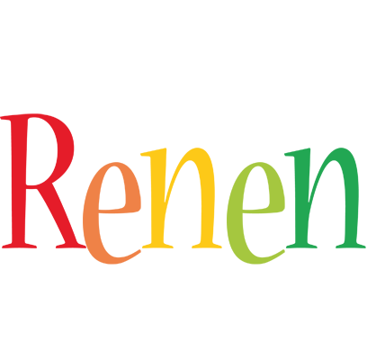 Renen birthday logo