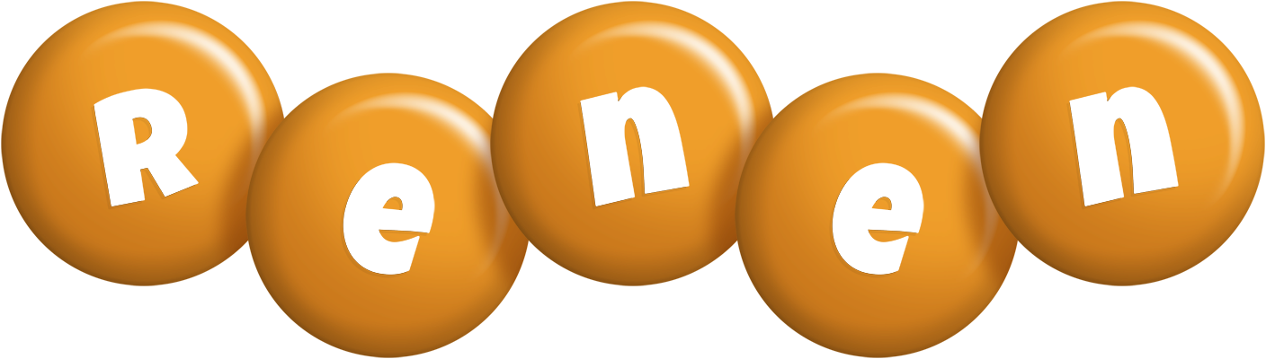 Renen candy-orange logo