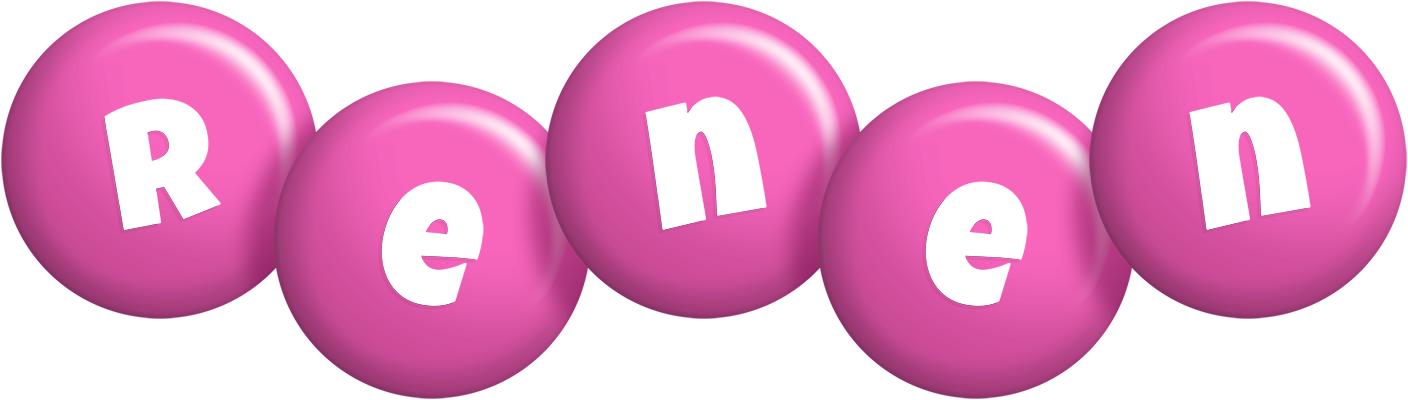 Renen candy-pink logo