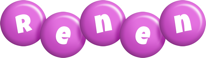 Renen candy-purple logo