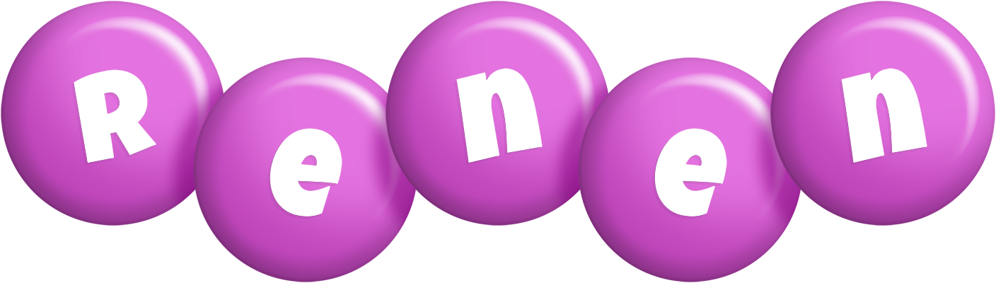 Renen candy-purple logo