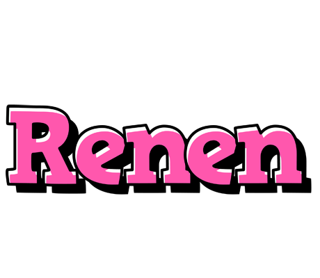 Renen girlish logo