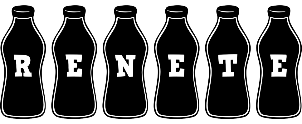 Renete bottle logo