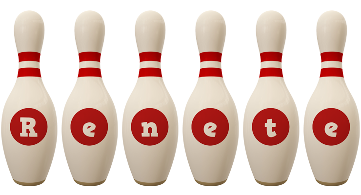 Renete bowling-pin logo