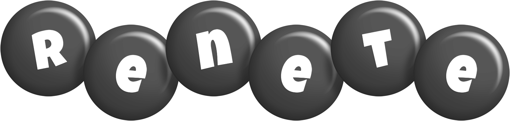 Renete candy-black logo