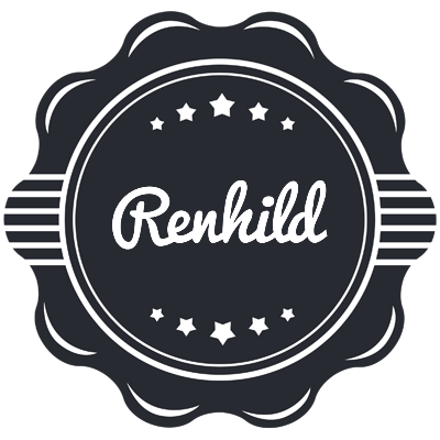Renhild badge logo