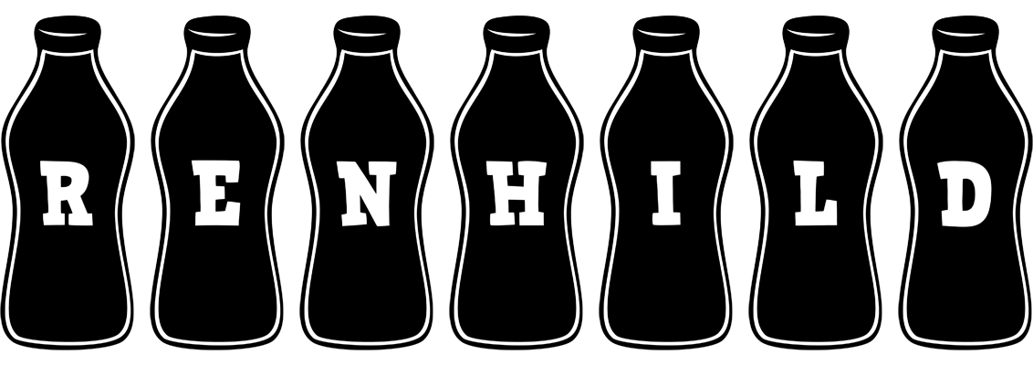 Renhild bottle logo