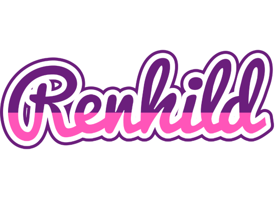 Renhild cheerful logo