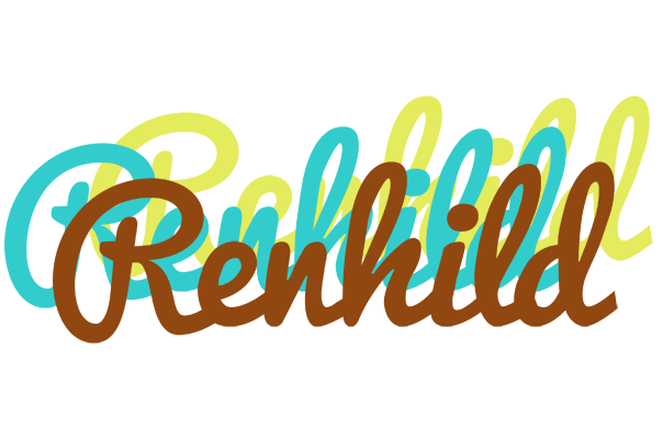 Renhild cupcake logo
