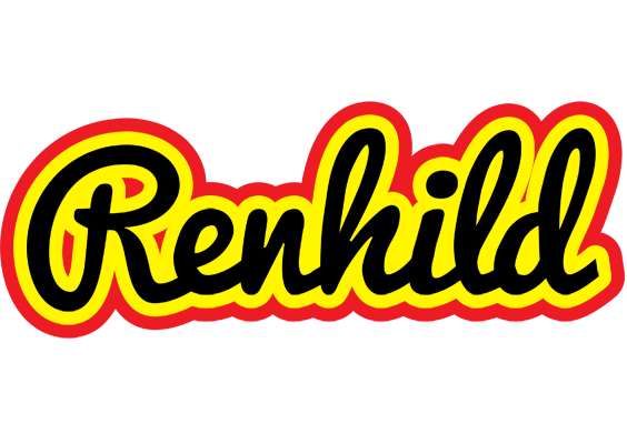 Renhild flaming logo