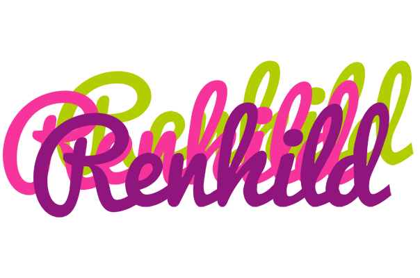Renhild flowers logo