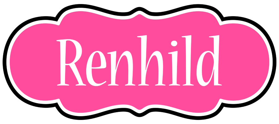 Renhild invitation logo