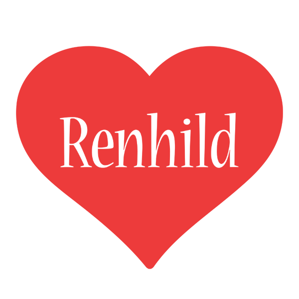 Renhild love logo