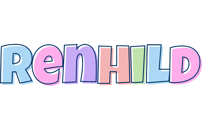 Renhild pastel logo