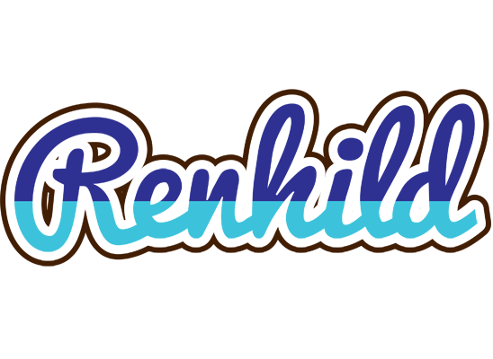 Renhild raining logo