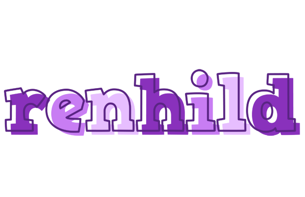 Renhild sensual logo
