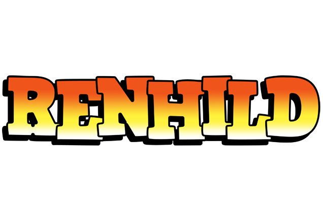 Renhild sunset logo