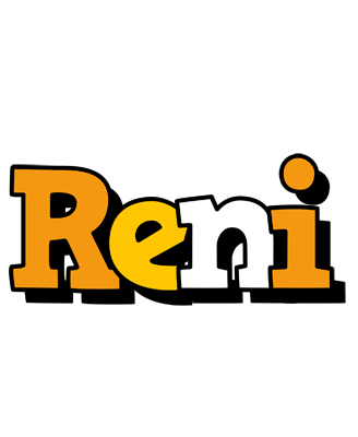 Reni cartoon logo