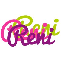 Reni flowers logo