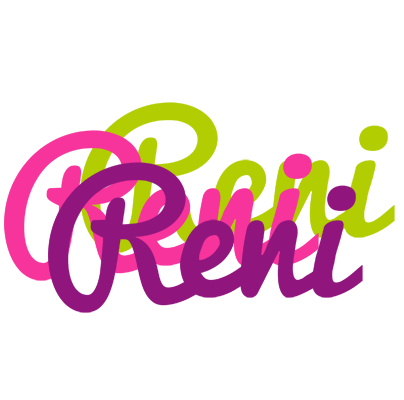 Reni flowers logo