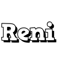 Reni snowing logo