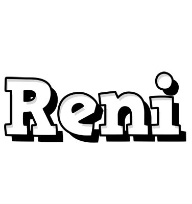 Reni snowing logo