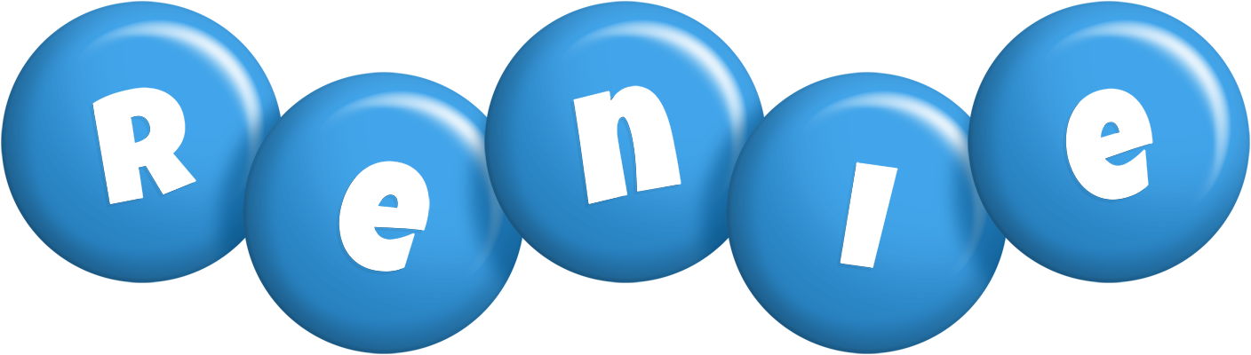 Renie candy-blue logo