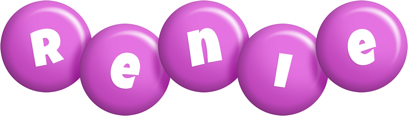 Renie candy-purple logo