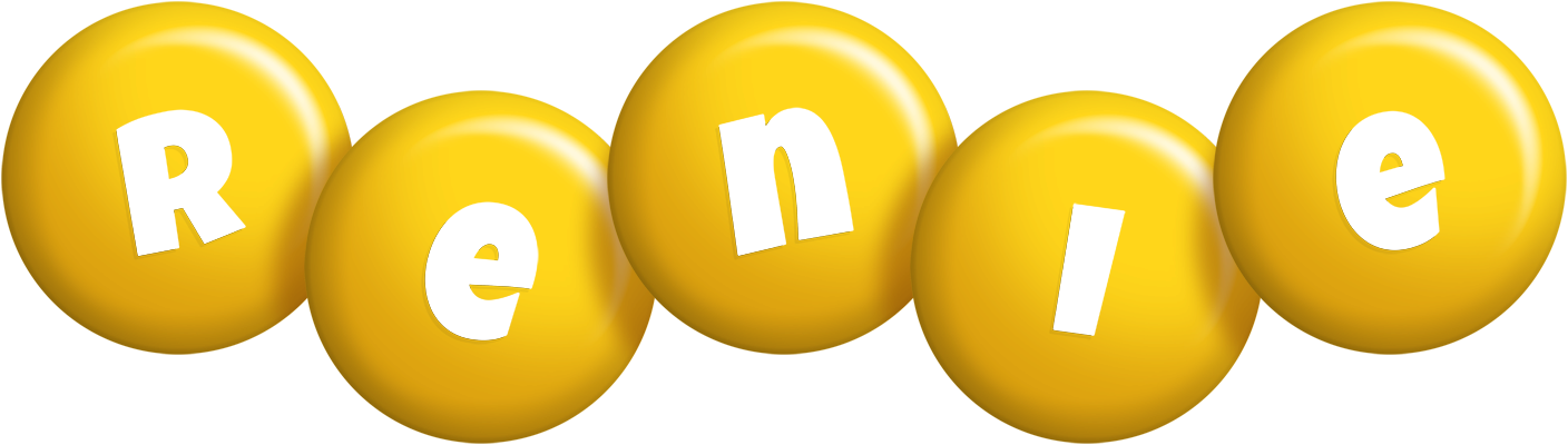 Renie candy-yellow logo